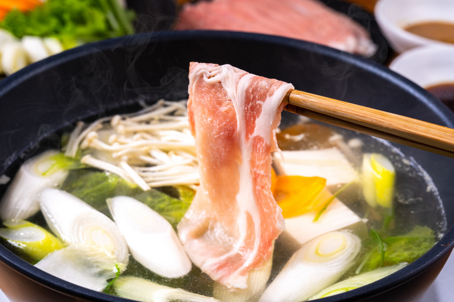 Iberian Pork Collar Slices 伊比利亚薄切黑猪梅花