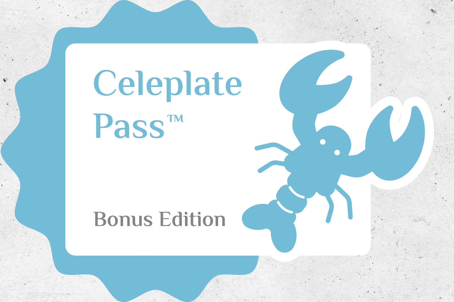 Celeplate Pass: Top Up £400, Extra Bonus Credit £40