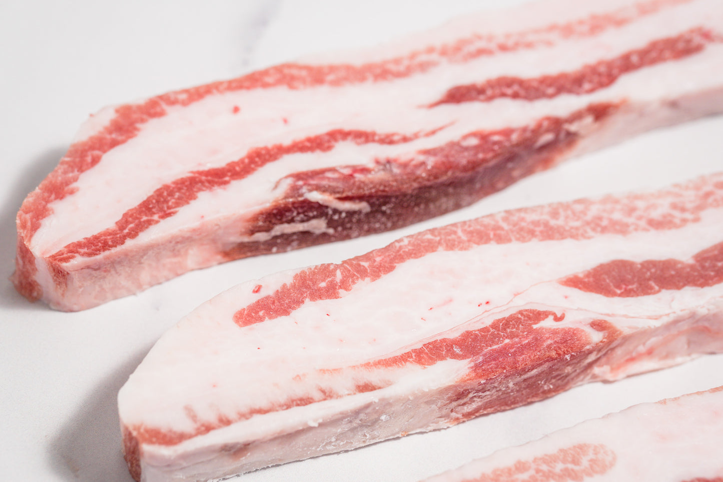 Iberian Pork Belly Thick Cut (Rind off average 35-40% fat) 去皮伊比利亞厚切豬五花