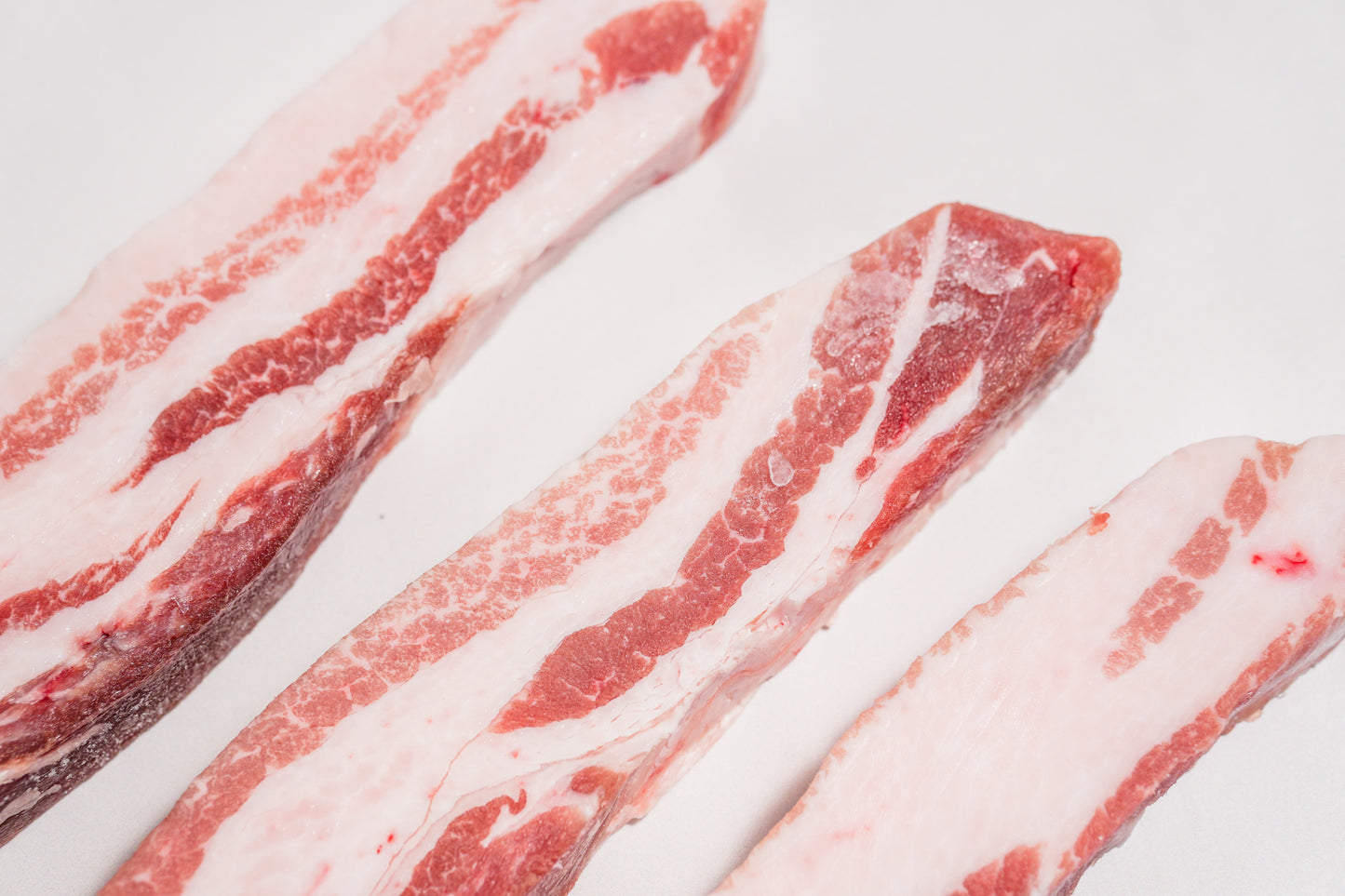 Iberian Pork Belly Thick Cut (Rind off average 35-40% fat) 去皮伊比利亞厚切豬五花