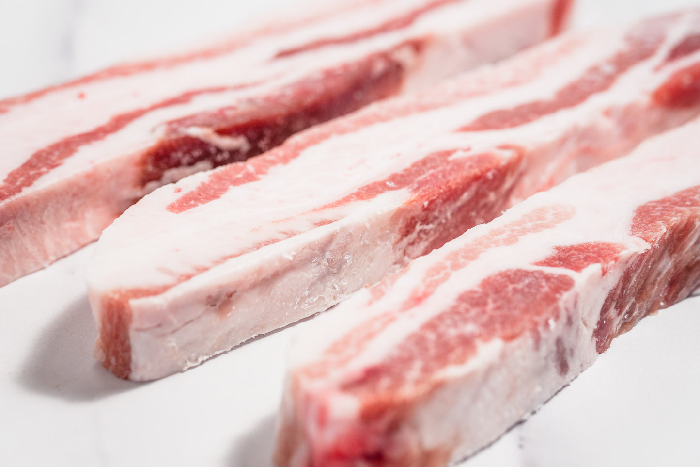 Iberian Pork Belly Thick Cut (Rind off average 35-40% fat) 去皮伊比利亞厚切豬五花
