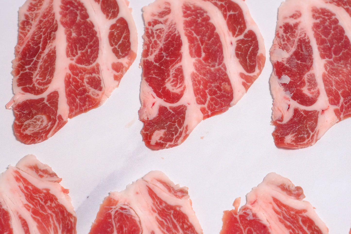 Iberian Pork Collar BBQ Slices 伊比利亚猪颈烧肉片