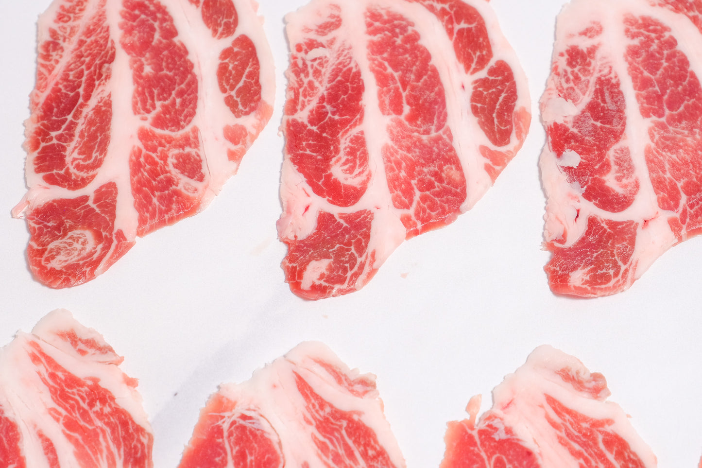 Iberian Pork Collar Slices 伊比利亞薄切黑豬梅花