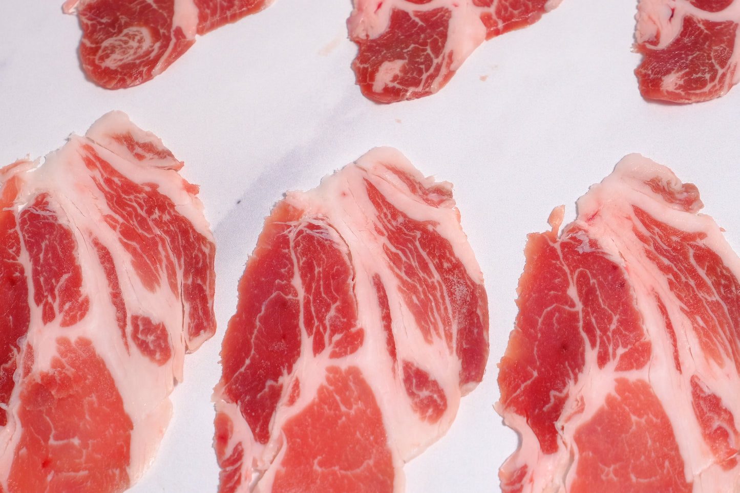 Iberian Pork Collar BBQ Slices 伊比利亚猪颈烧肉片