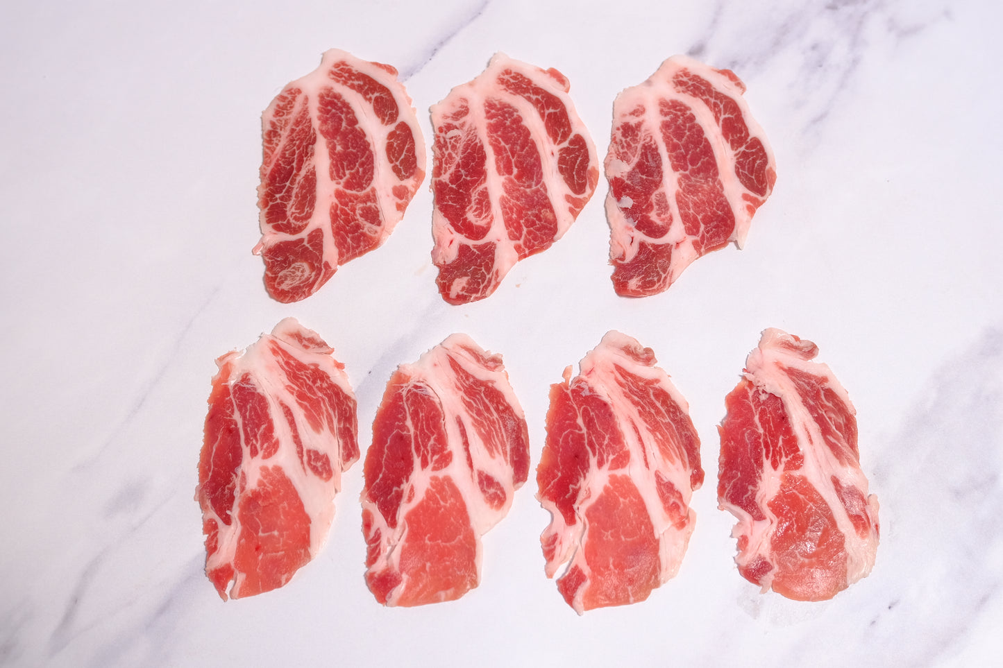 Iberian Pork Collar BBQ Slices 伊比利亚猪颈烧肉片