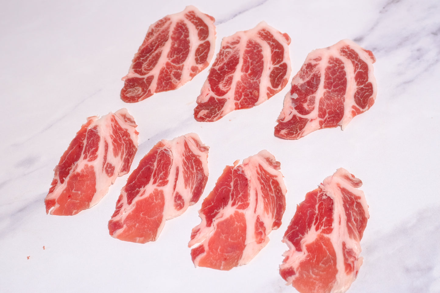 Iberian Pork Collar BBQ Slices 伊比利亚猪颈烧肉片