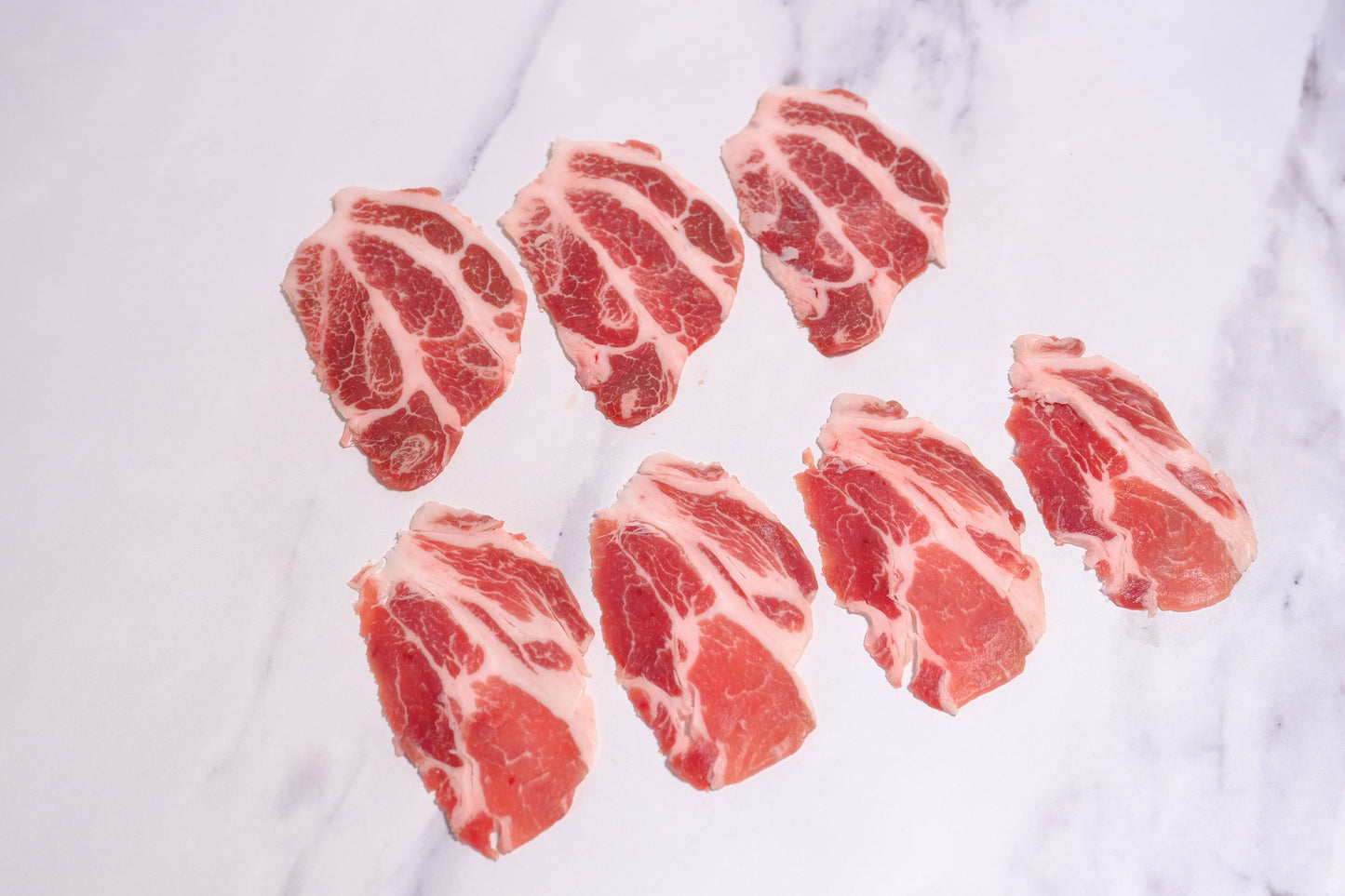 Iberian Pork Collar BBQ Slices 伊比利亚猪颈烧肉片