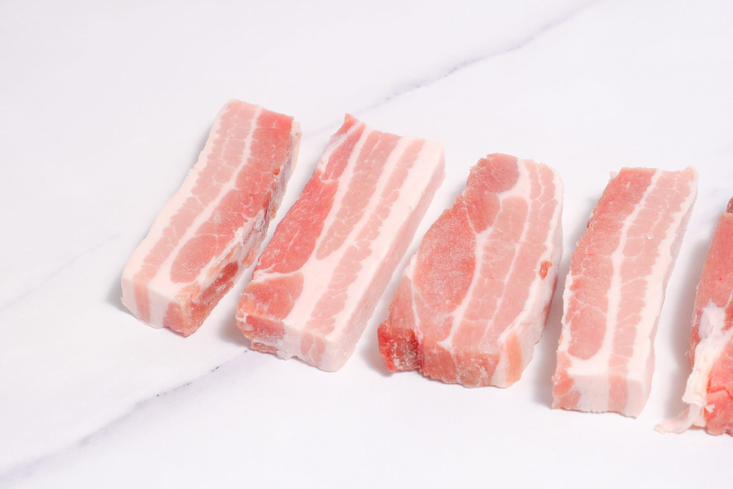 Spanish Pork Belly Thick Cut (Rind off) 去皮西班牙厚切豬五花