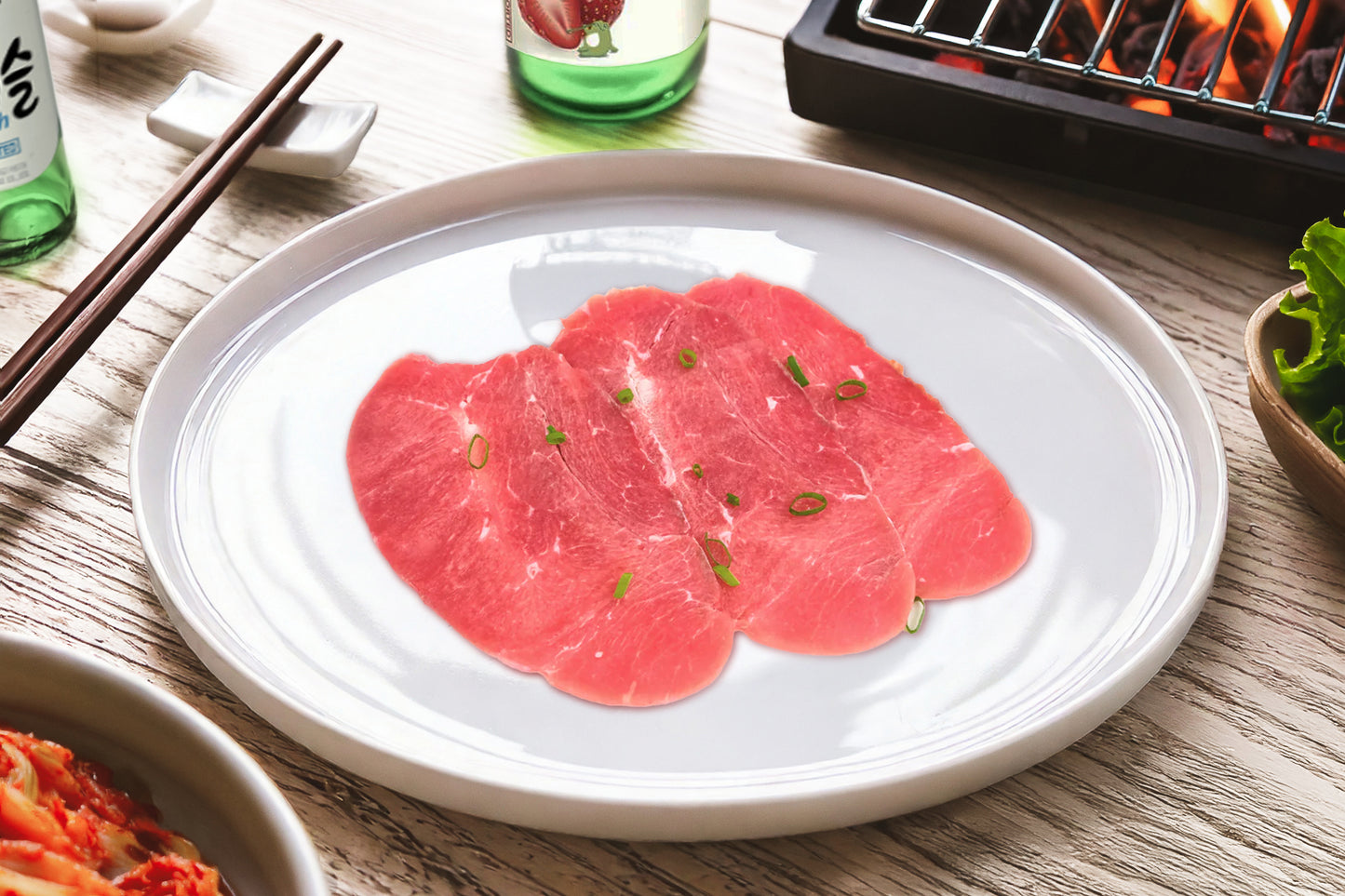 Flat Iron BBQ Slices 牛板腱燒肉片
