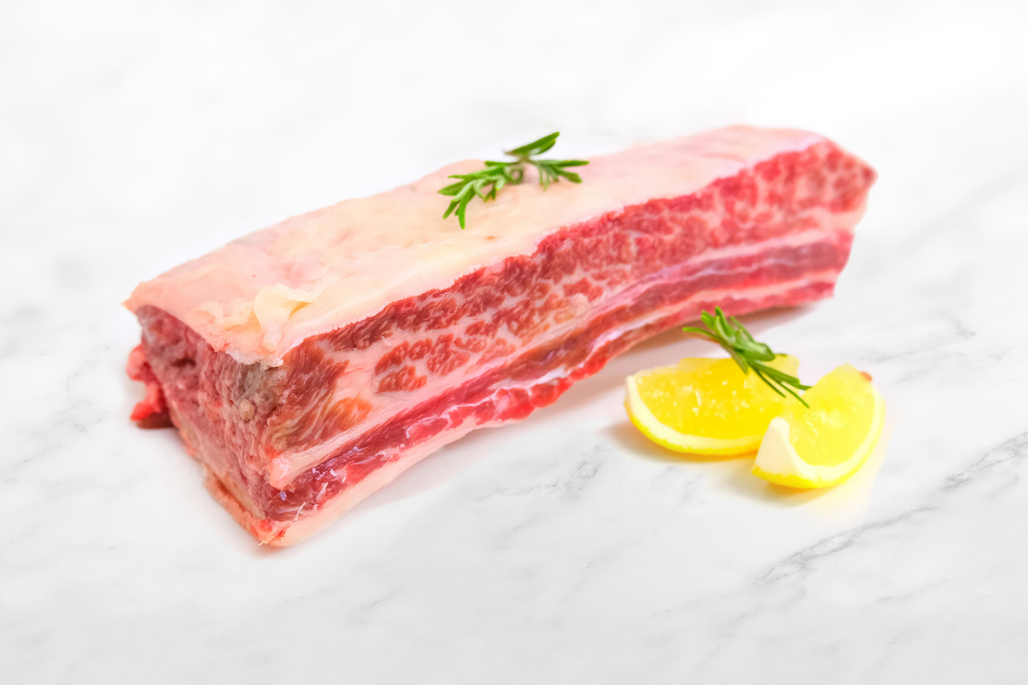 Fresh Short Ribs BMS 4 Block 新鮮整切雪花牛小排