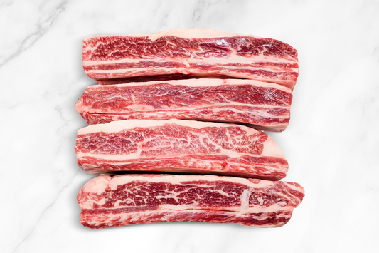 Fresh Short Ribs BMS 4 Block Bulk-buy 整切雪花牛小排家庭裝