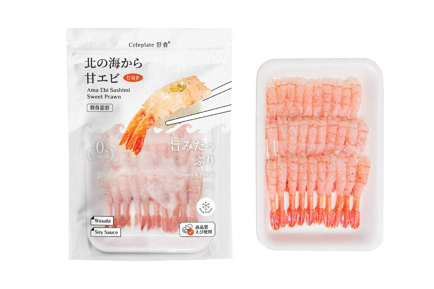 Ama Ebi Sashimi Sweet Prawn 刺身甜蝦