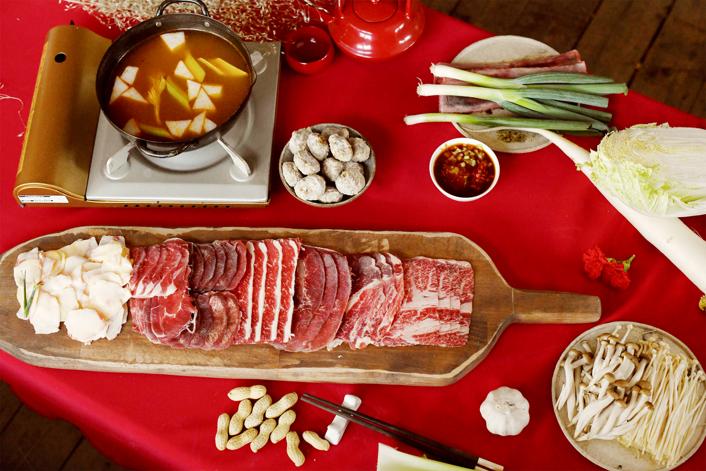 Chaoshan-Style Satay Beef Hotpot 潮汕沙爹牛肉火鍋食材包