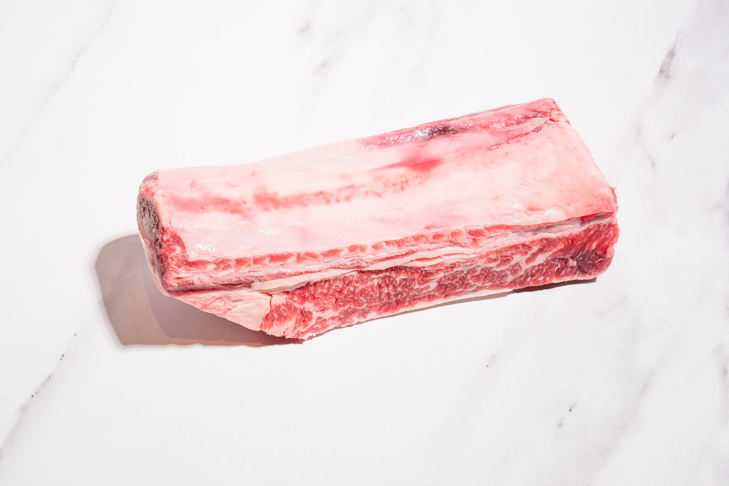 Fresh Short Ribs BMS 4 Block 新鲜整切雪花牛小排