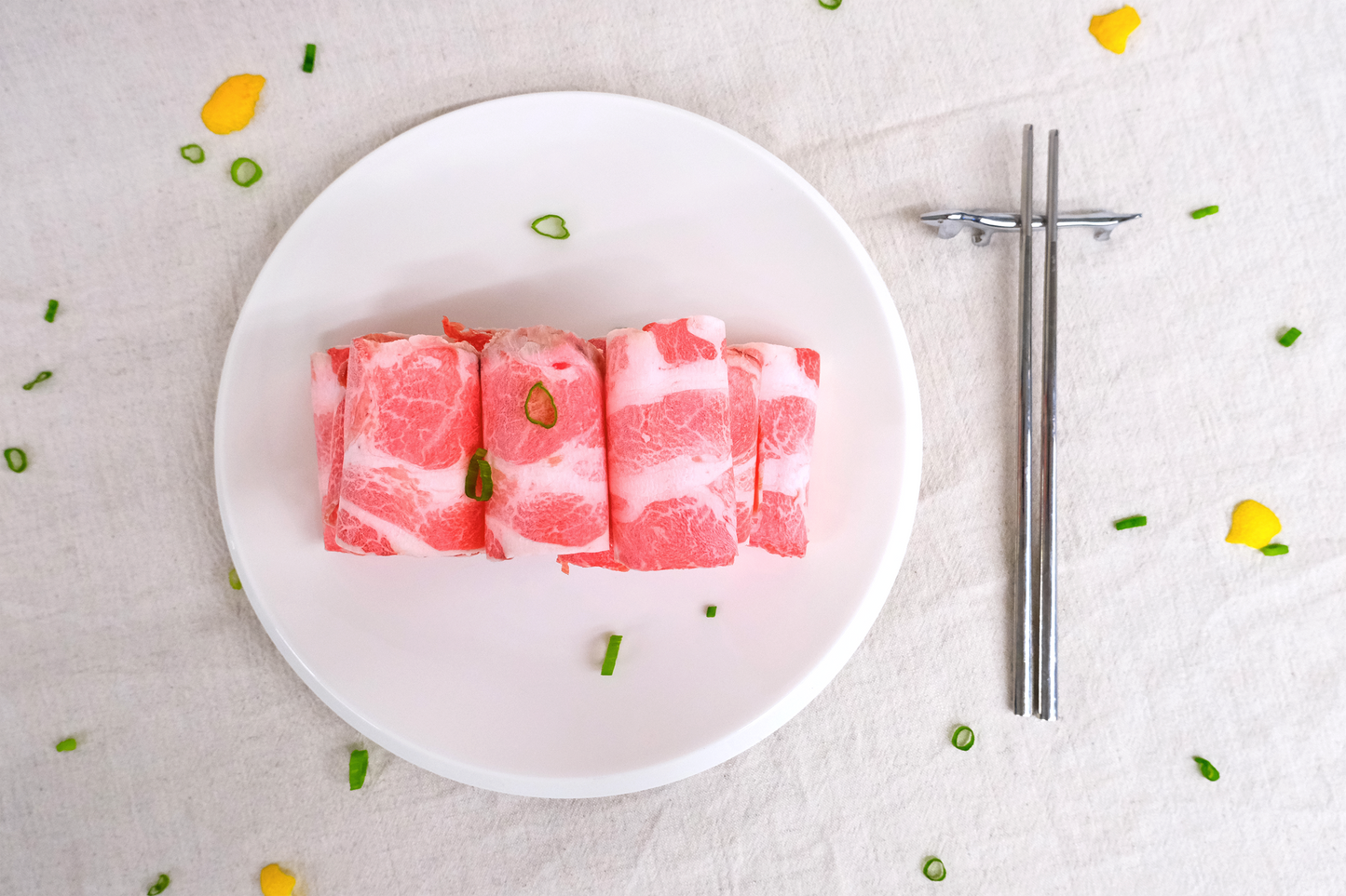 Iberian Pork Collar Shabu 西班牙黑猪颈肉卷