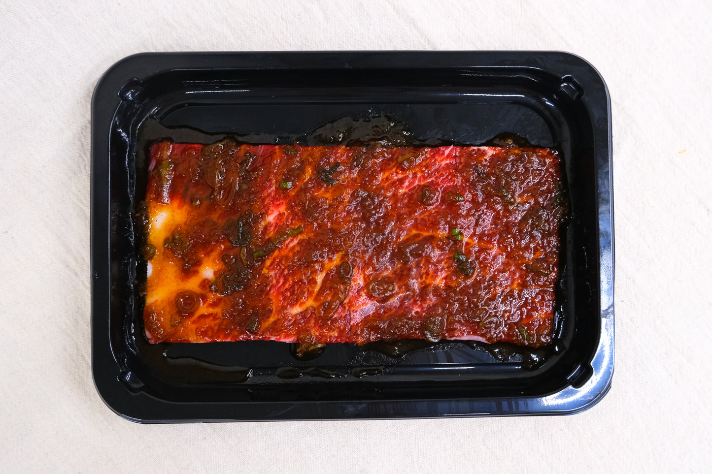 Marinated Galbi BBQ Slices 秘制牛小排燒肉片