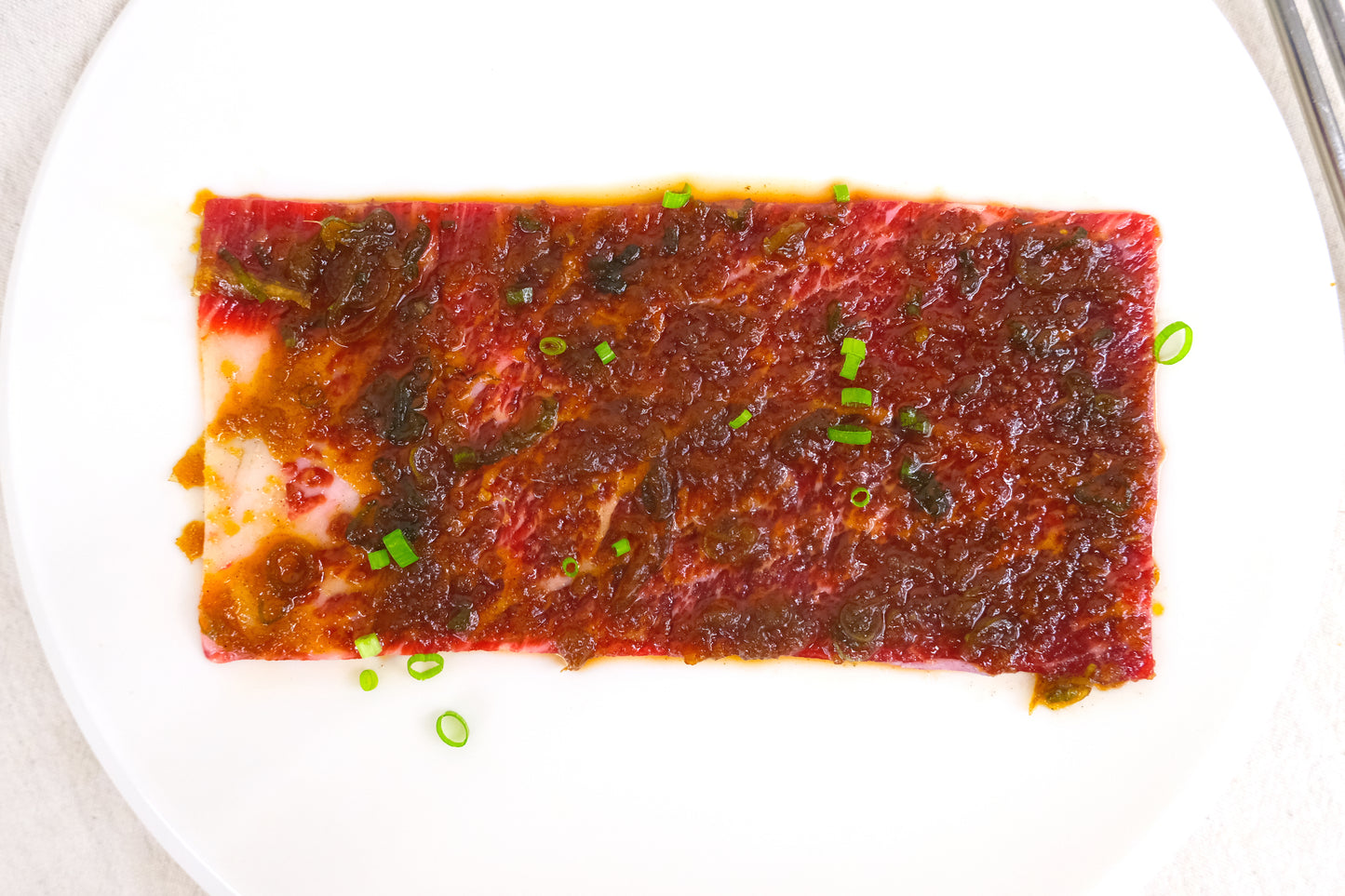 Marinated Galbi BBQ Slices 秘制牛小排燒肉片