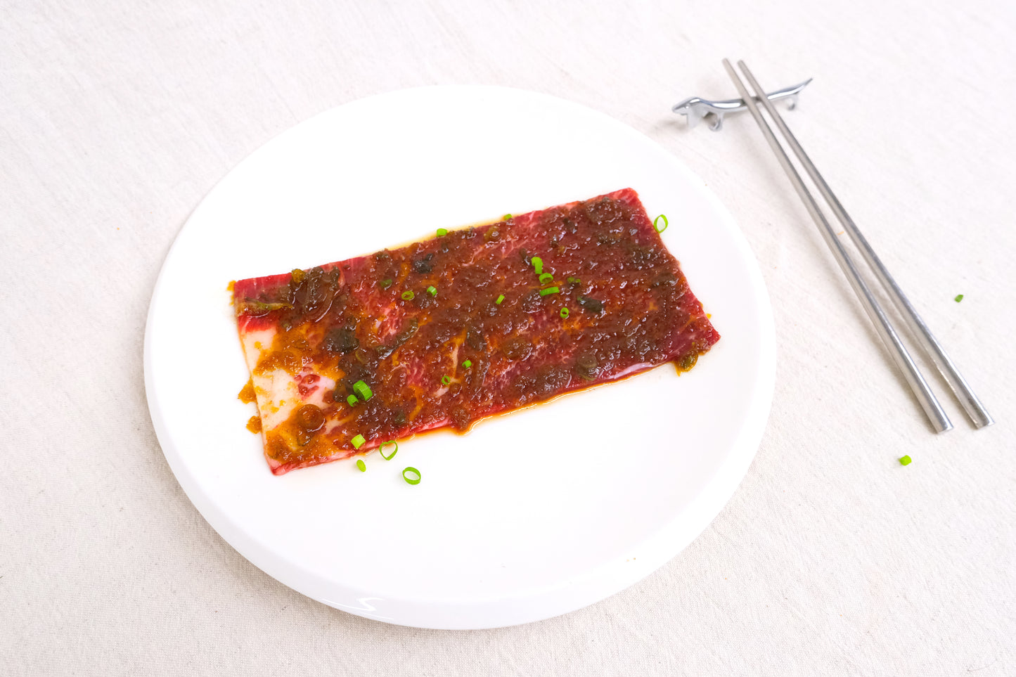 Marinated Galbi BBQ Slices 秘制牛小排燒肉片