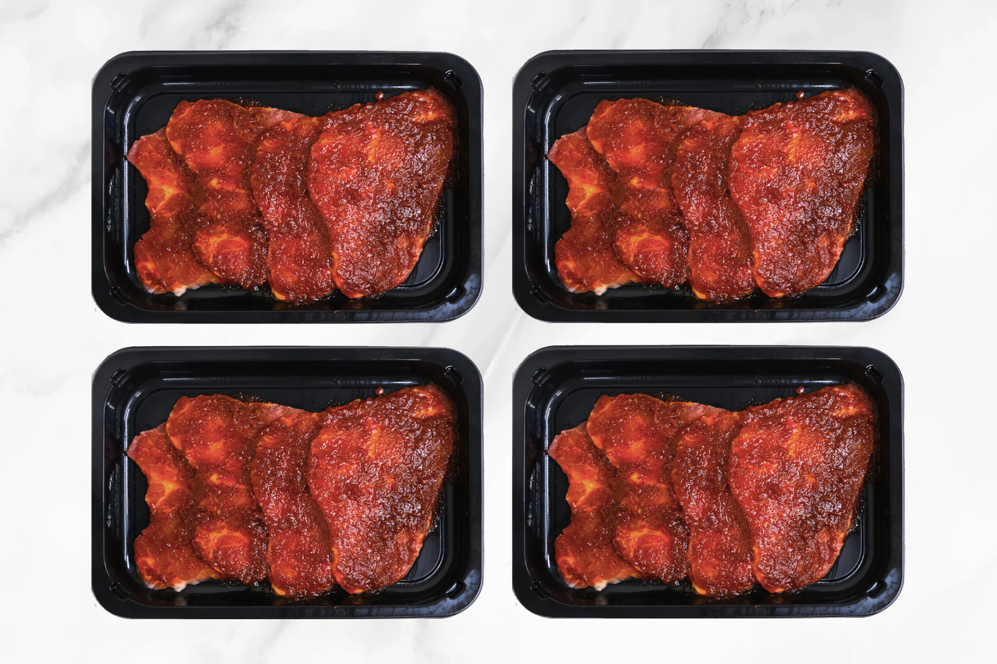 Iberian Pork Neck Marinated BBQ Slices Bulk-Buy 秘制伊比利亚猪颈烧肉片家庭装