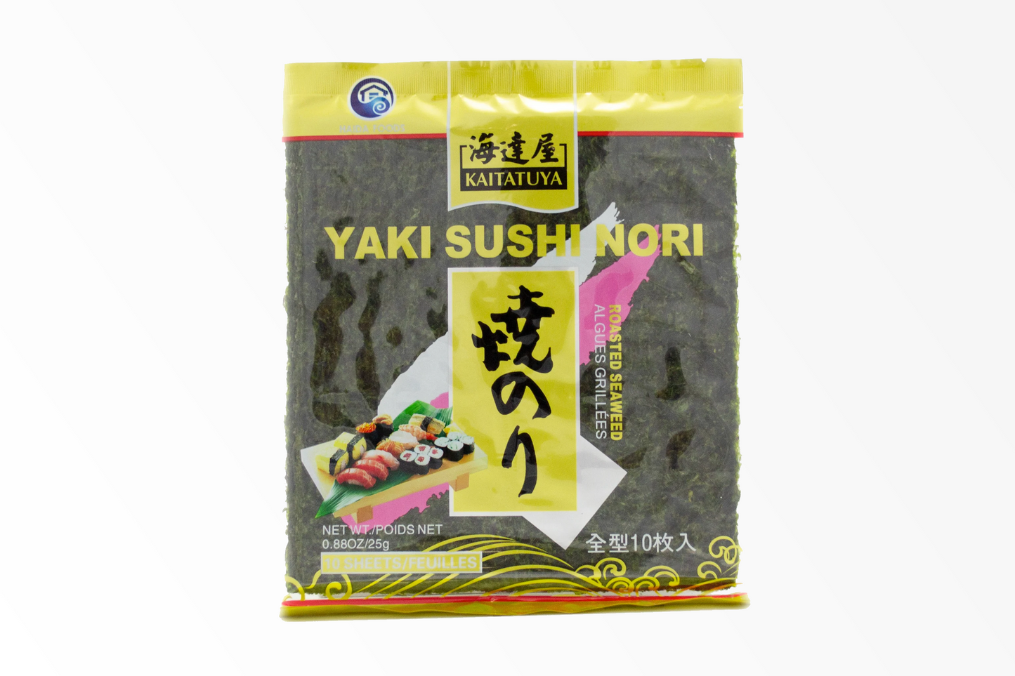 Roasted Seaweed Sushi Nori Rolls 金標壽司海苔