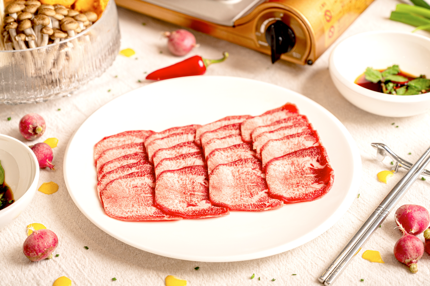 Ox Tongue Hotpot Slices Bulk-buy 牛舌火鍋片家庭裝