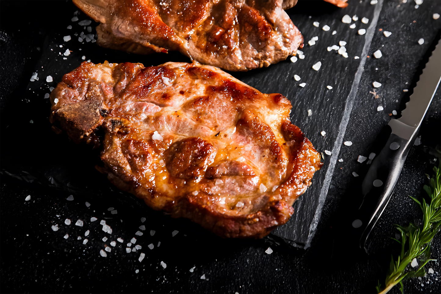 Iberian Pork Collar Chops 伊比利亚梅花猪排