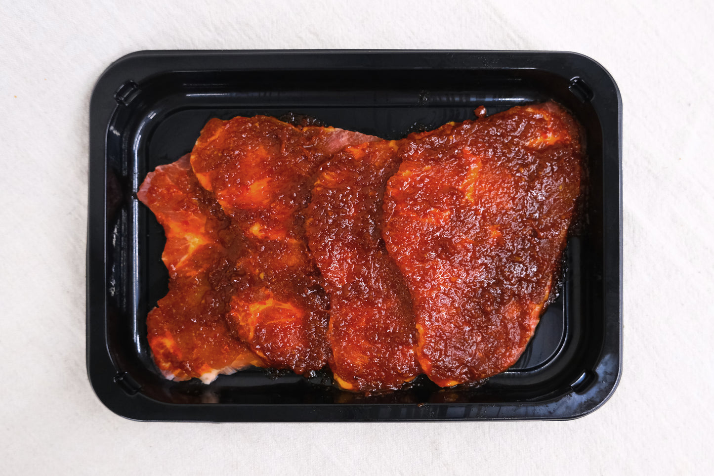 Iberian Pork Neck Marinated BBQ Slices 秘制伊比利亞豬頸燒肉片