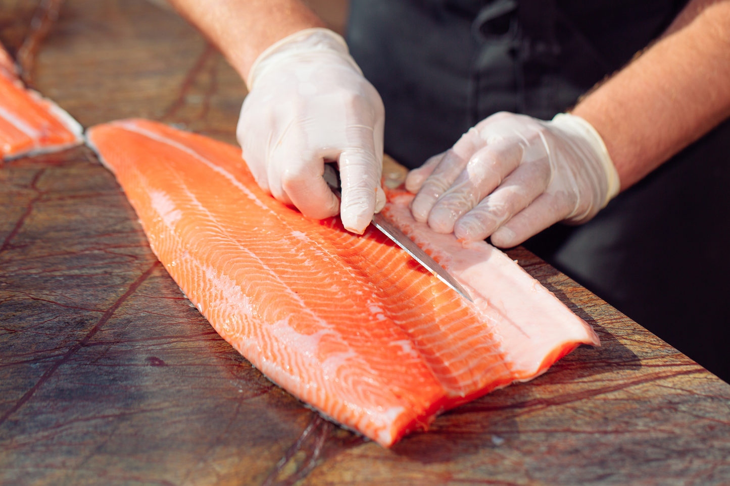 Whole Salmon Fillet Sashimi Grade 刺身級三文魚整魚排