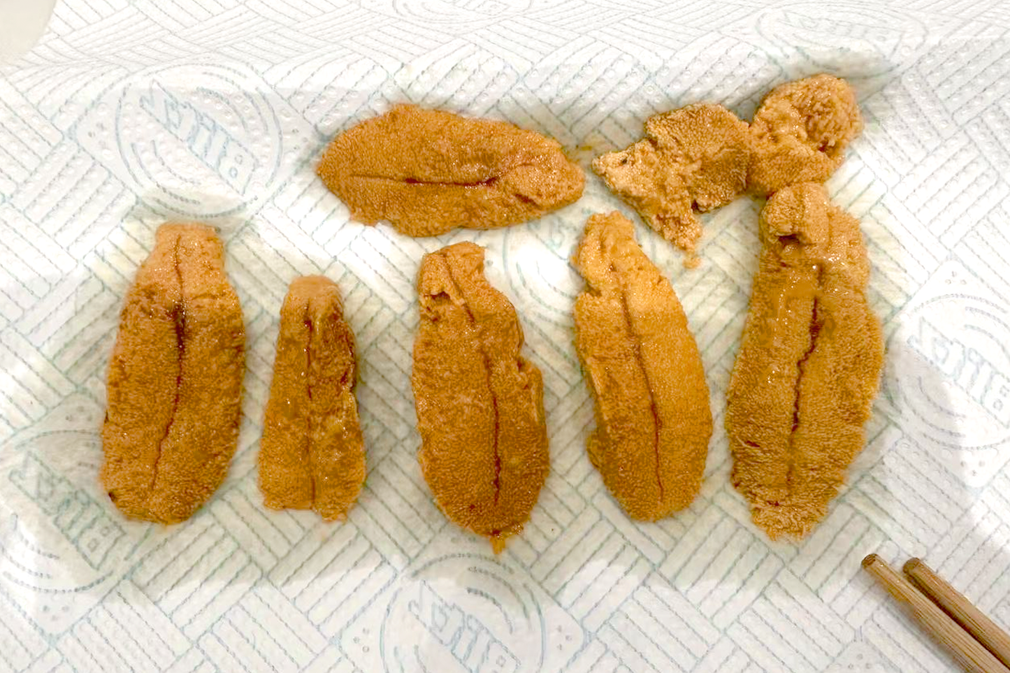 Sashimi Sea Urchin Roe 刺身級海水海膽