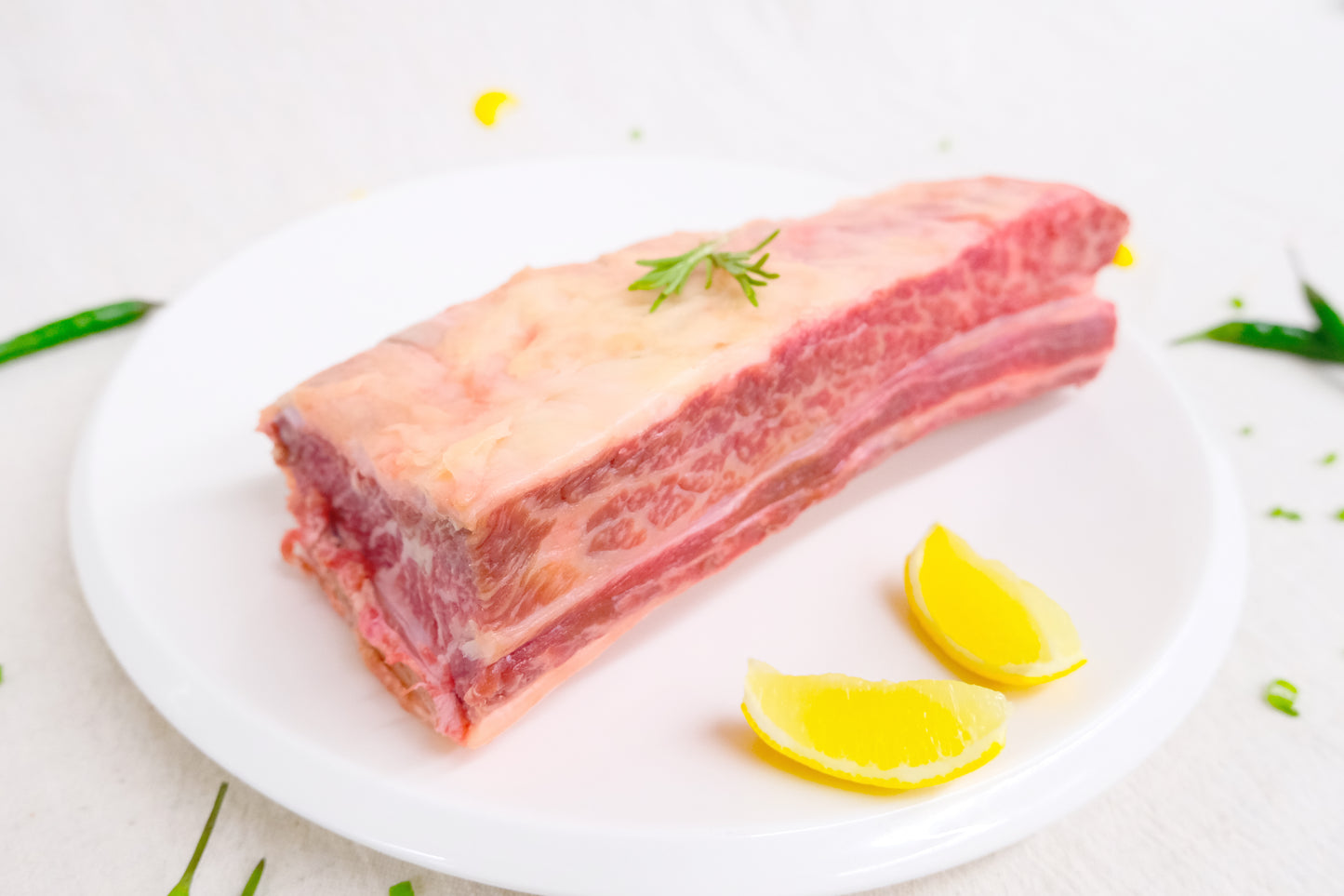 Fresh Short Ribs BMS 4 Block 新鮮整切雪花牛小排