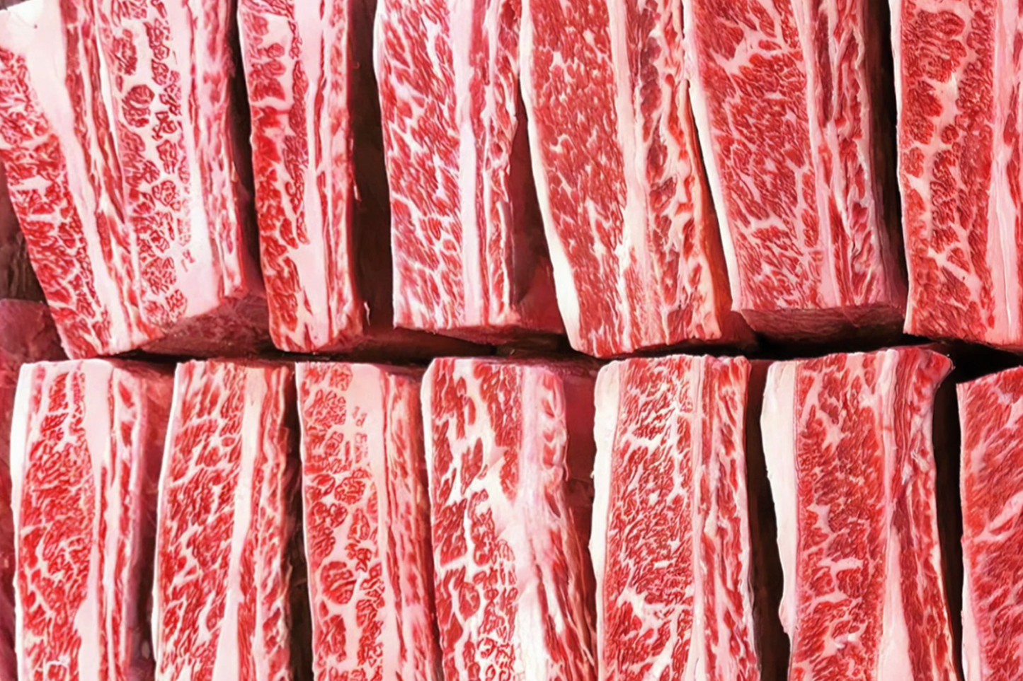 Fresh Short Ribs BMS 4 Block Bulk-buy 整切雪花牛小排家庭裝