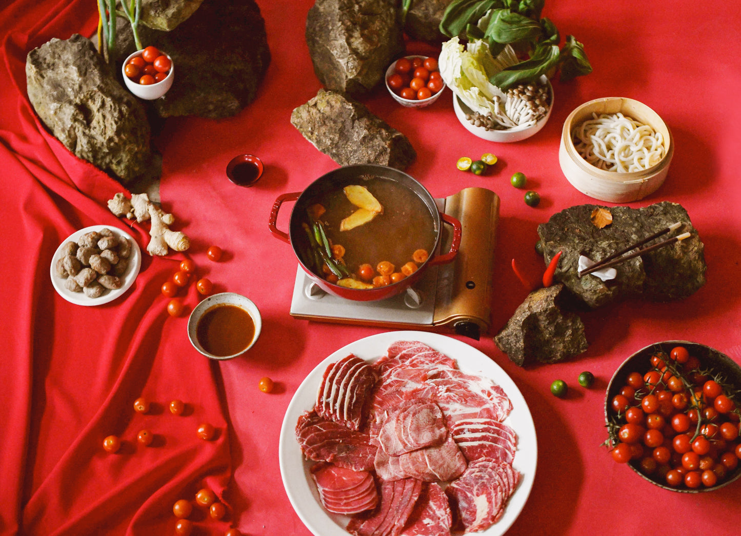 Chaoshan-Style Satay Beef Hotpot 潮汕沙爹牛肉火鍋食材包