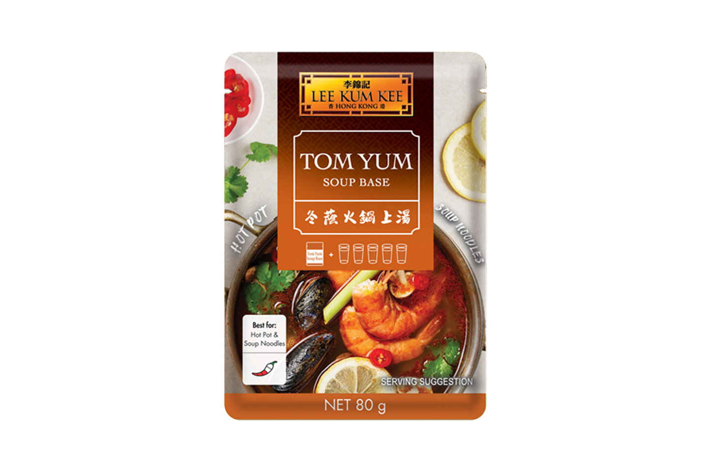 Lee Kum Kee Tom Yum Soup Base 李锦记冬阴功火锅上汤