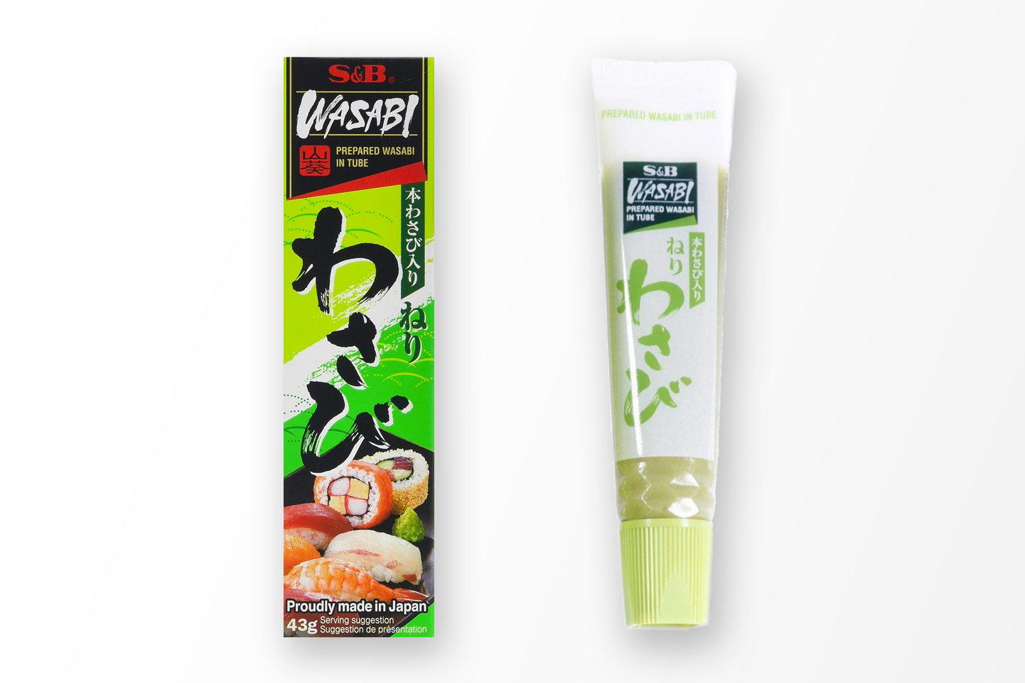 Family Size S&B Prepared Wasabi Paste 青芥辣