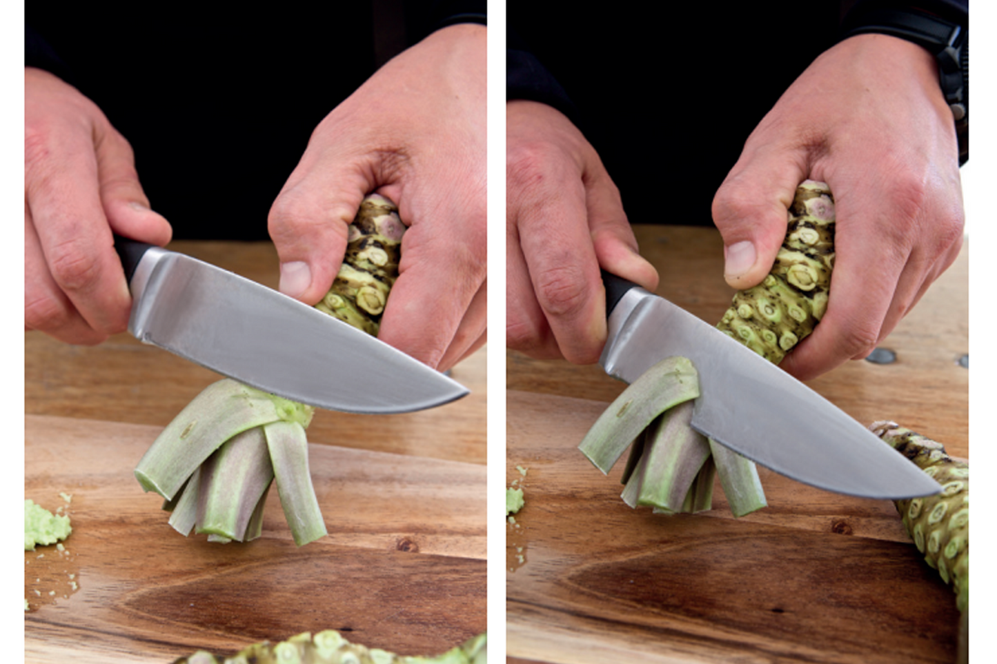 Fresh Wasabi Grating Set 新鲜山葵研磨套装
