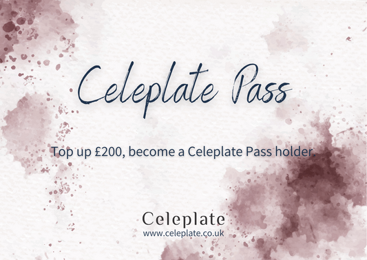 Celeplate Pass: Top up £200
