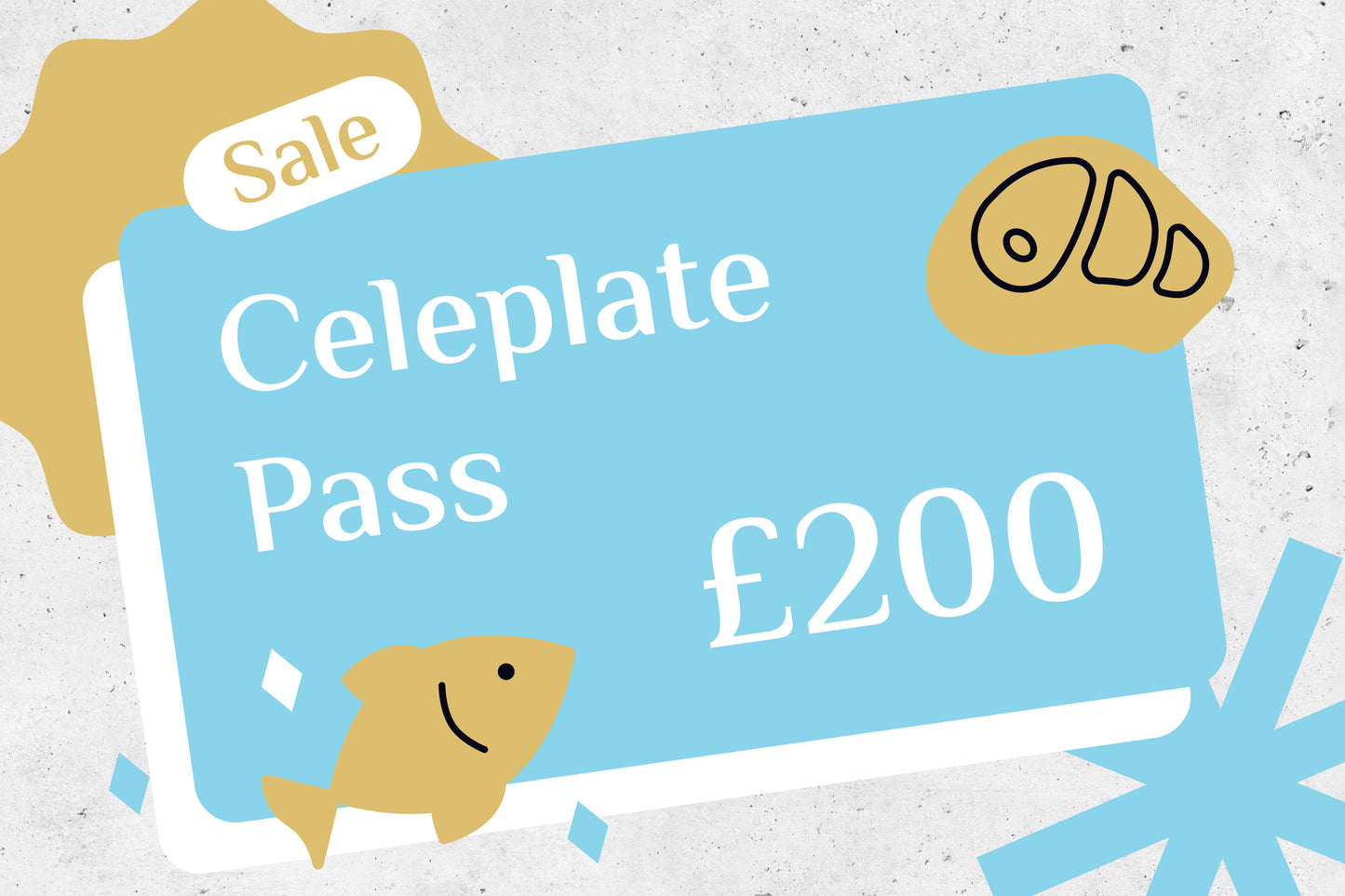 Celeplate Pass 好食會員：充值£200信用額度