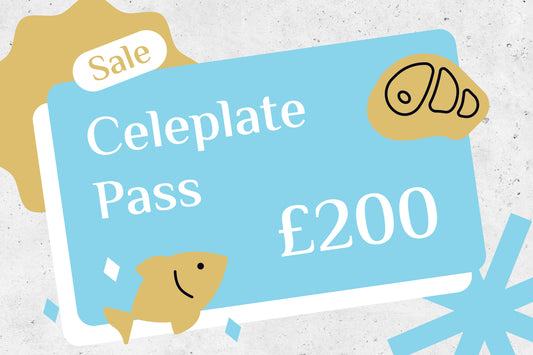 Celeplate Pass 好食會員：充值£200信用額度