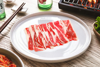 Beef Flank BBQ Slices 牛五花烧肉片