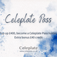 Celeplate Pass 好食會員：充值£400信用額度，送£40