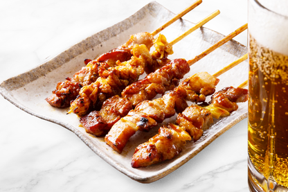 Charcoal Grilled Chicken Yakitori Skewers 日式炭火烧鸟