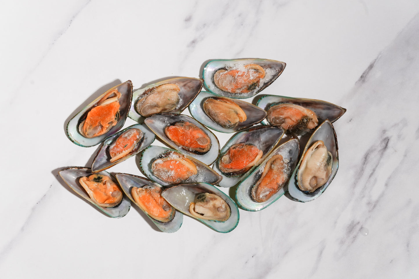 New Zealand Greenshell Frozen Mussels 新西兰半壳熟冻青口贝