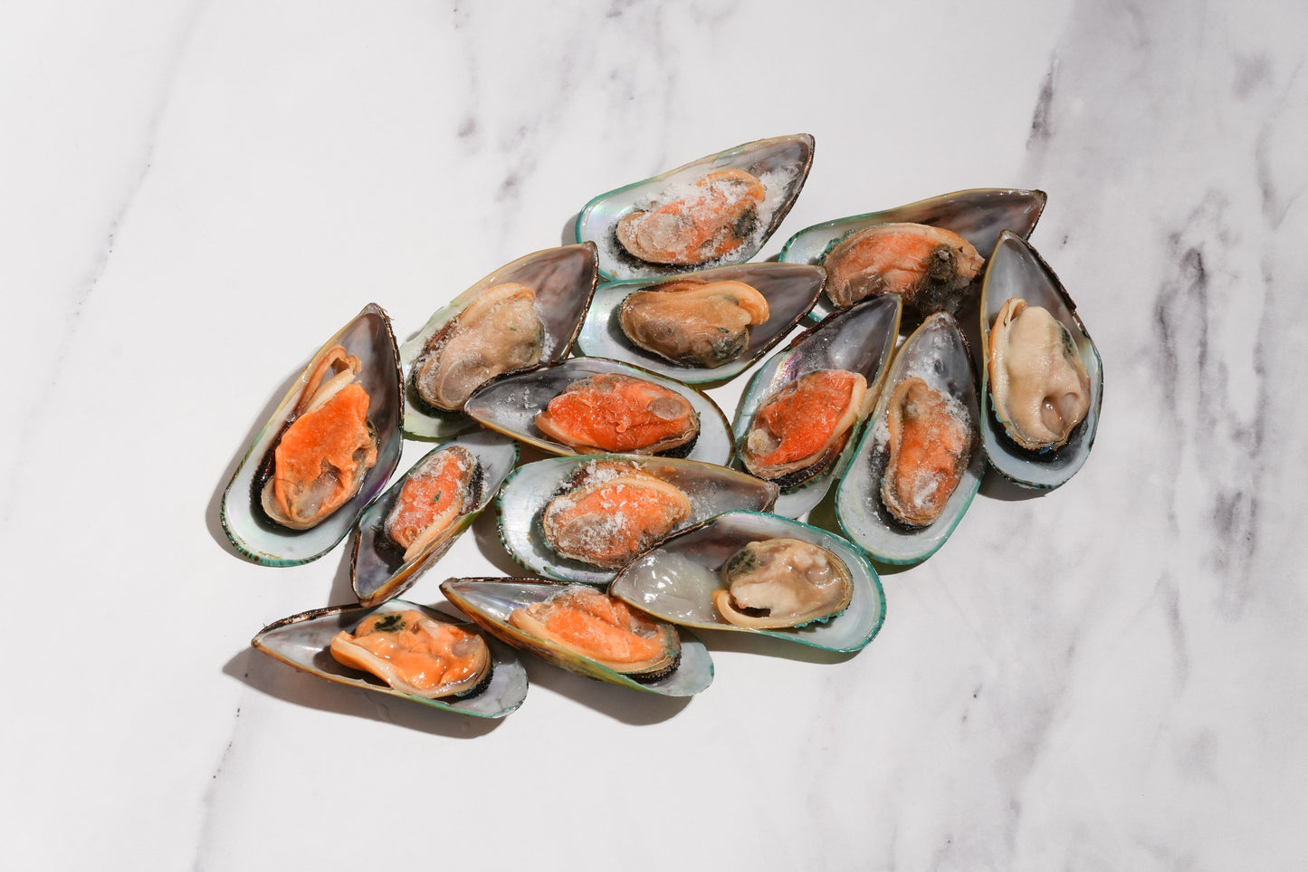 New Zealand Greenshell Frozen Mussels 新西兰半壳熟冻青口贝