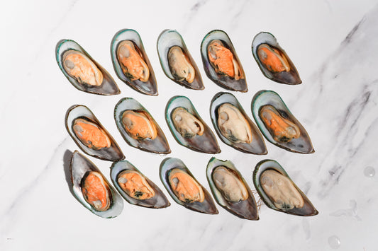 New Zealand Greenshell Frozen Mussels 新西兰半壳熟冻青口贝