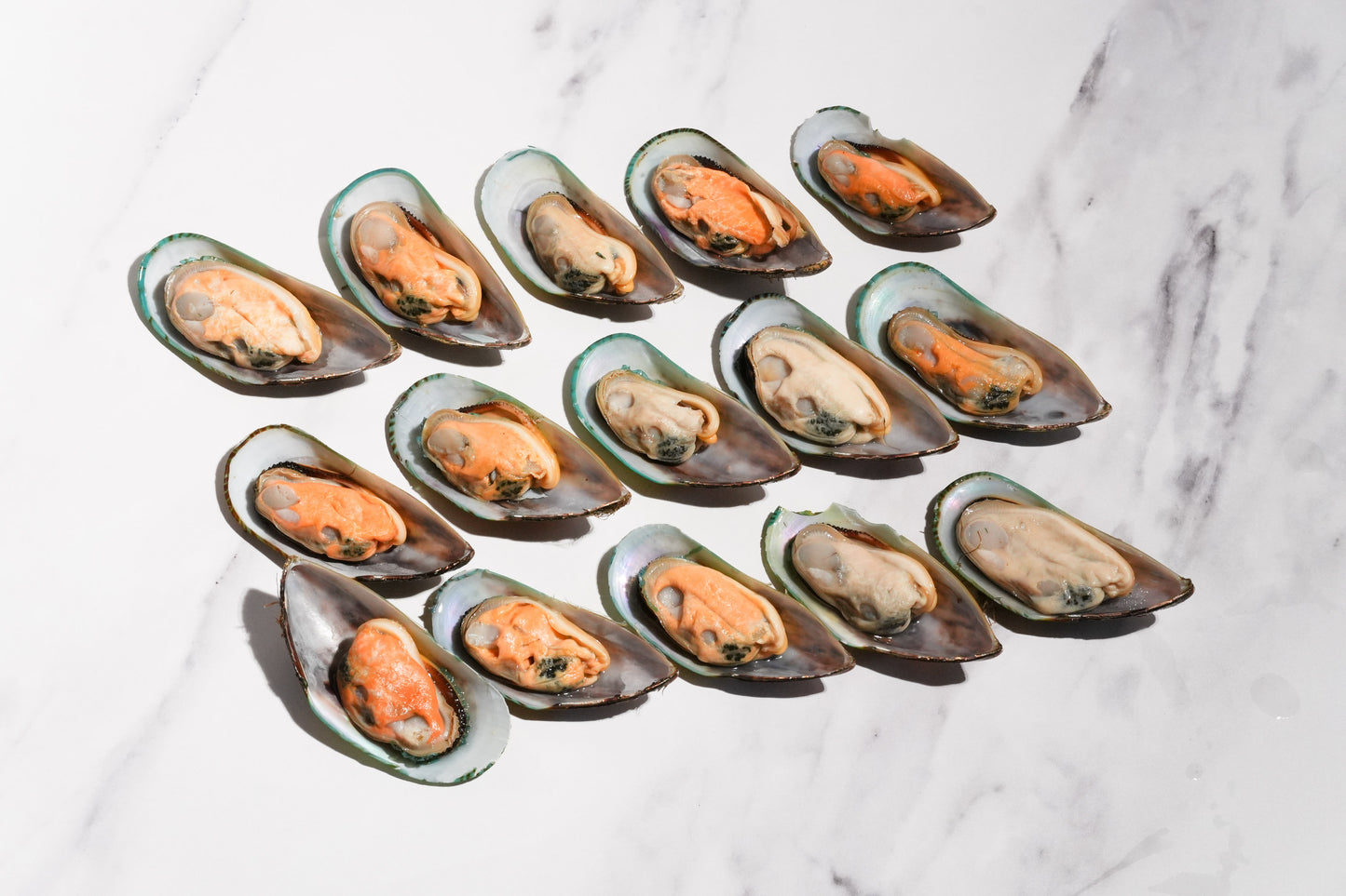 New Zealand Greenshell Frozen Mussels 新西兰半壳熟冻青口贝