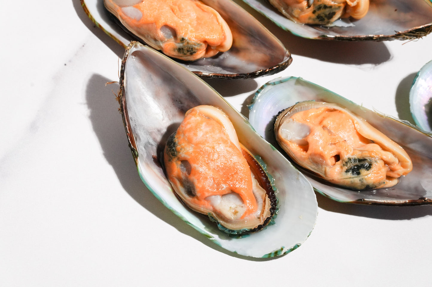 New Zealand Greenshell Frozen Mussels 新西兰半壳熟冻青口贝