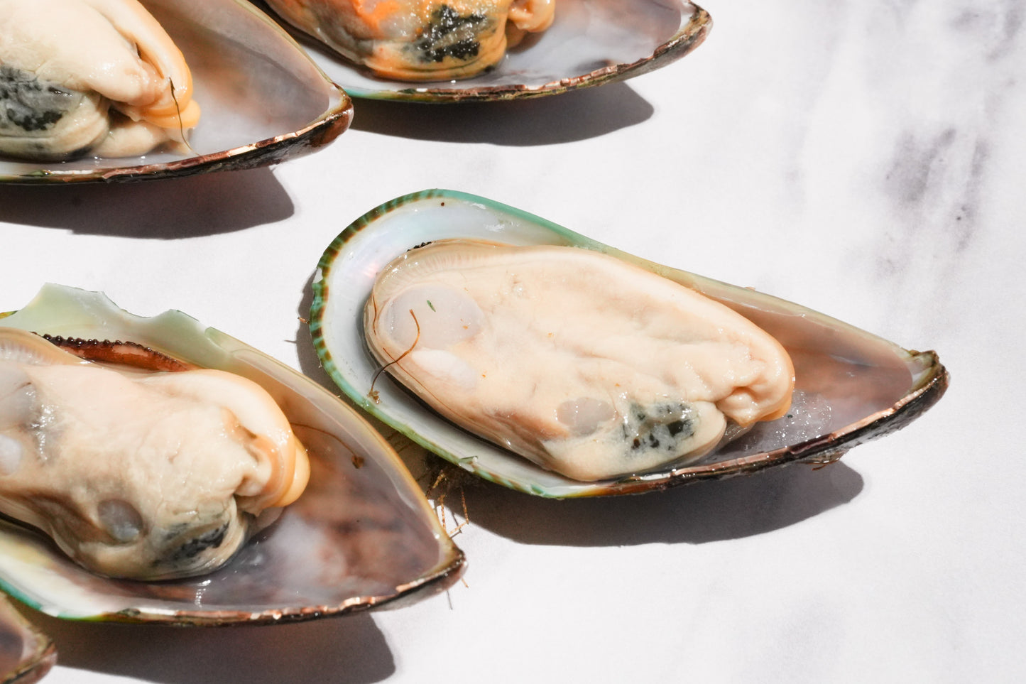 New Zealand Greenshell Frozen Mussels 新西兰半壳熟冻青口贝