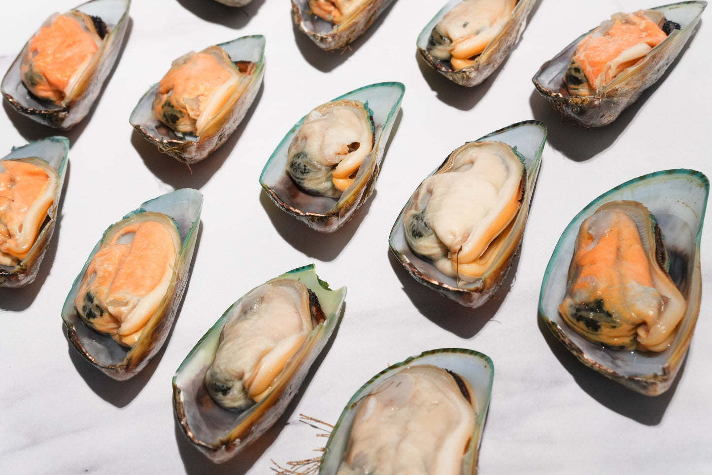 New Zealand Greenshell Frozen Mussels 新西兰半壳熟冻青口贝