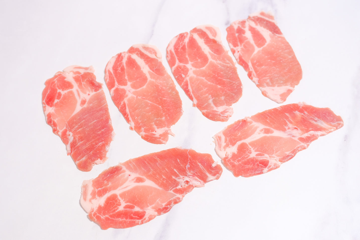 Spanish Pork Collar Slices 西班牙薄切梅花猪