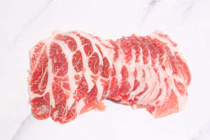 Iberian Pork Collar Slices 伊比利亚薄切梅花猪